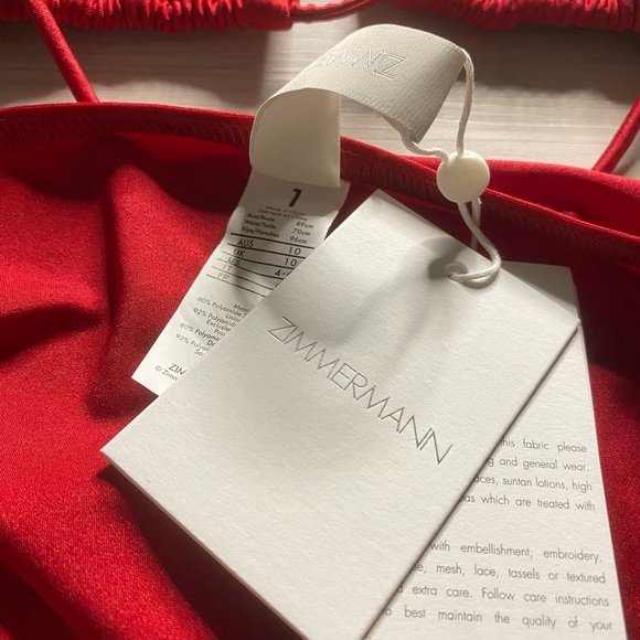 Zimmermann 🍒 String Tie Bikini Set - Picture 10 of 11